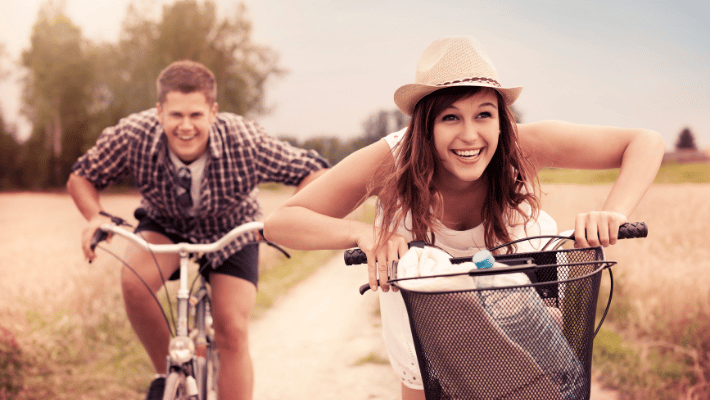 Friendship on bikes