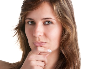 woman thinking about how to choose a partner