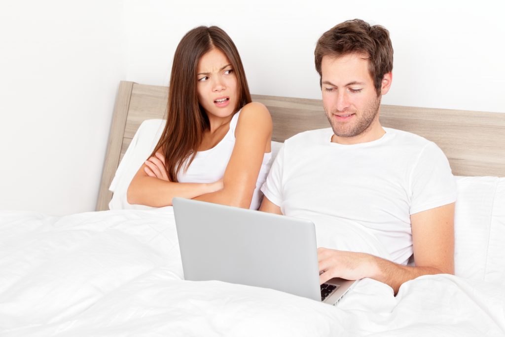 boyfriend watching porn of ex girlfriend